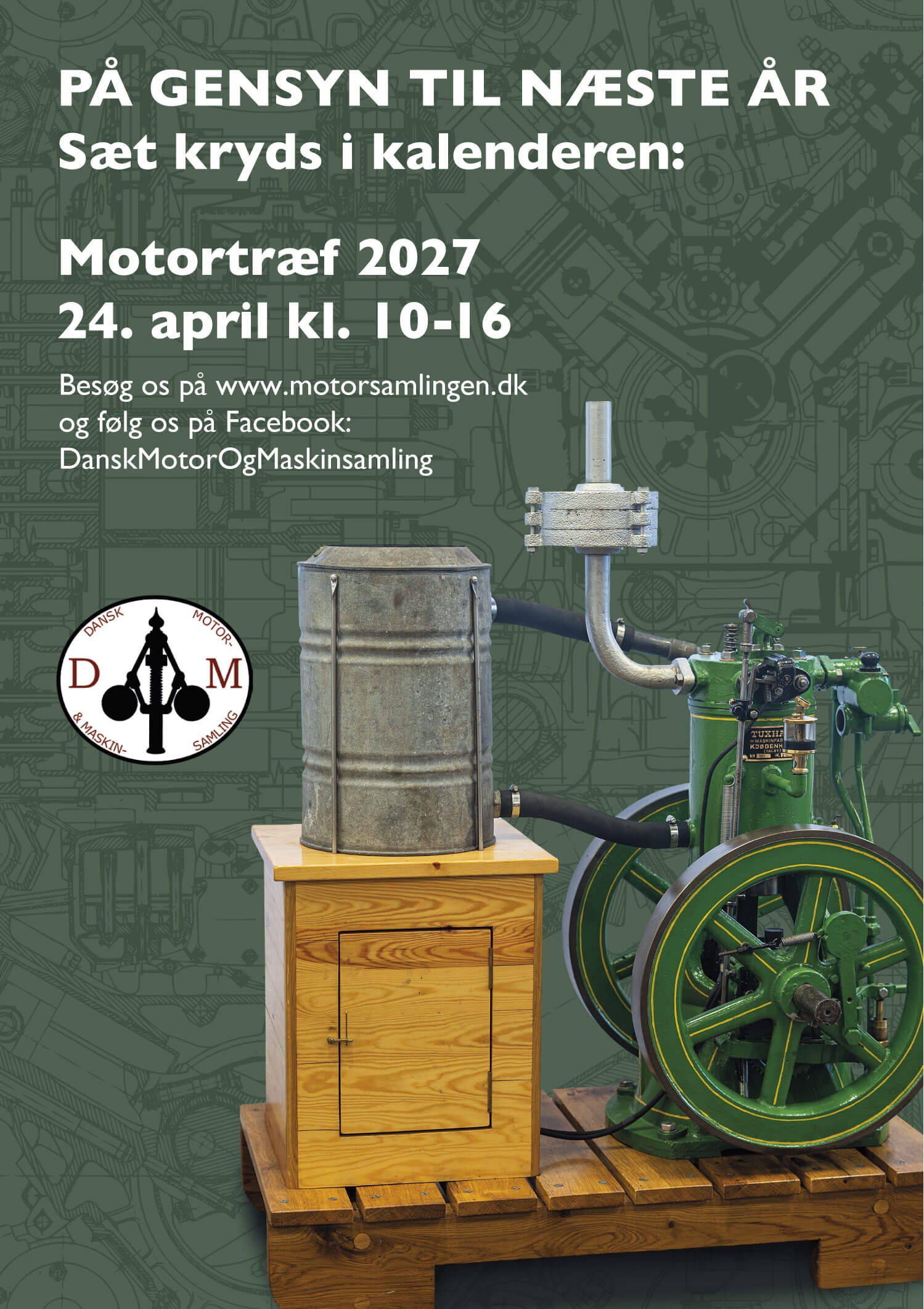 Motortræf 2027 teaser plakat Motortræf 2027 teaser plakat