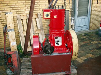 Cylinderen monteres.